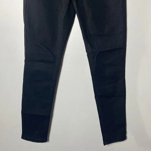 BooHoo Man Skinny Stretch Jeans Men’s 28x30 Black Spellout World Wide Collection - Picture 8 of 16